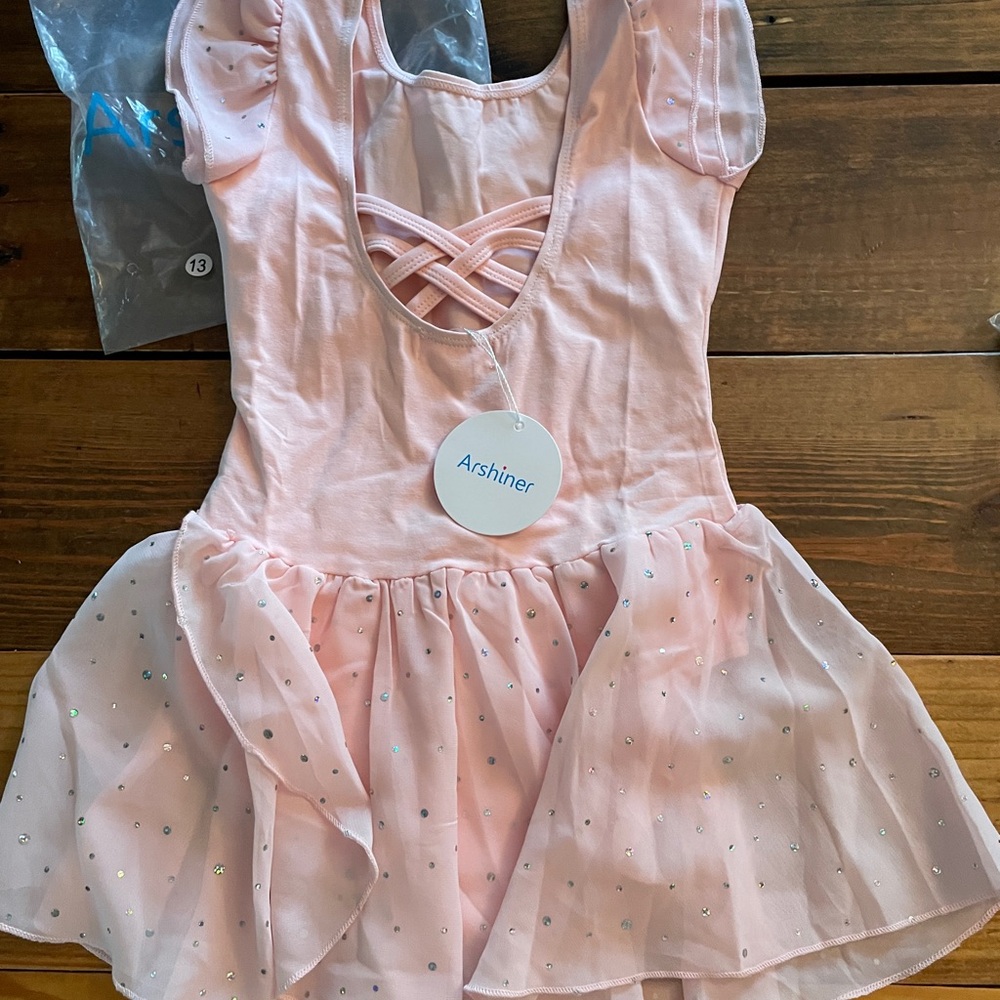 Pink Ruffled Kids Bodysuit - Picture 2 of 3